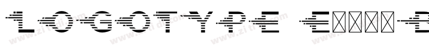 LOGOTYPE ExtraBold字体转换